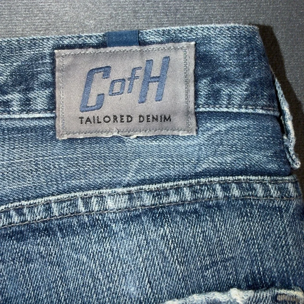 Citizens of Humanity Jagger Bootcut Jeans Mens 34 Blue‎ Distressed Tailored Fit